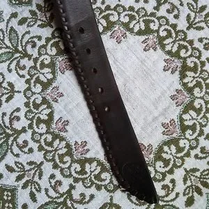 Acheron Sinequanon Leather Belt Size 60/32 Acheron and Sinequanon | Accessories | Acheron Sinequanon  main image 3